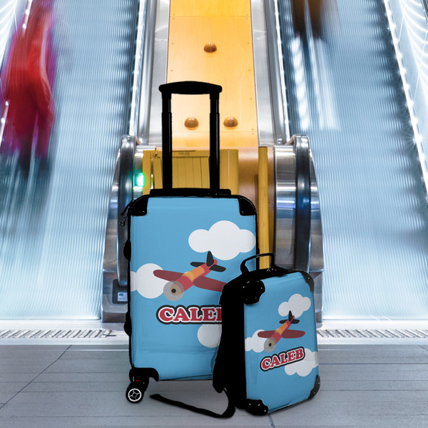 Airplane Suitcase Set 4 - IN CONTEXT
