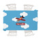 Airplane Tablecloth - 58"x102" (Personalized)