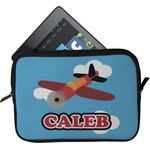 Airplane Tablet Case / Sleeve - Small (Personalized)