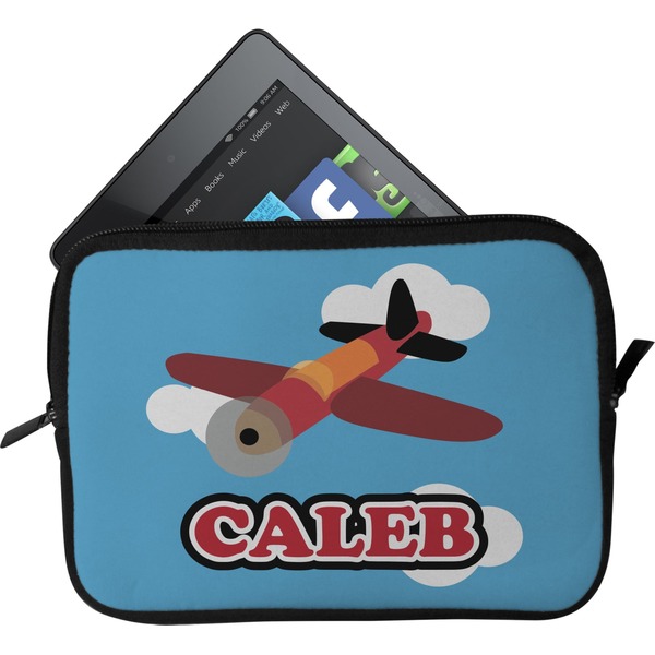 Custom Airplane Tablet Case / Sleeve - Small (Personalized)