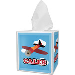 Airplane Tissue Box Cover (Personalized)