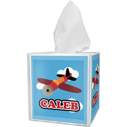 Airplane Tissue Box Cover (Personalized)