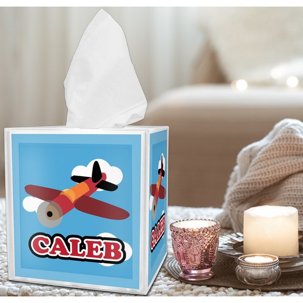 Airplane Tissue Box - LIFESTYLE