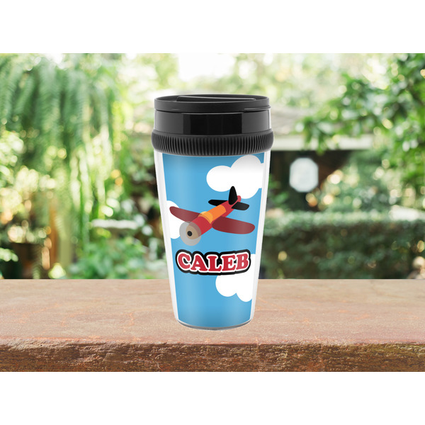 Airplane Travel Mug Lifestyle (Personalized)