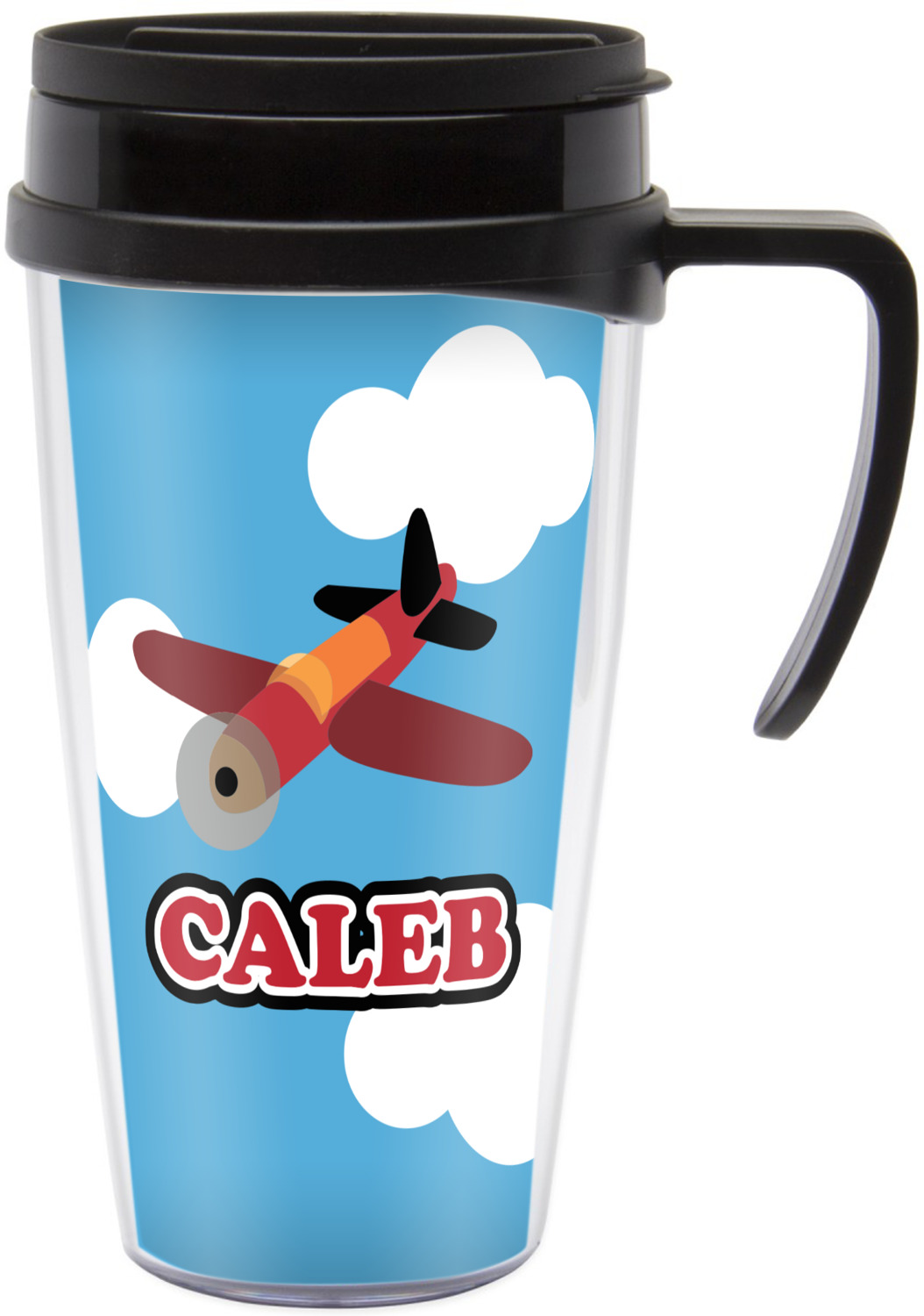 airplane travel mug