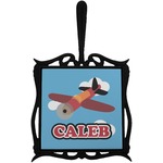Airplane Trivet with Handle (Personalized)