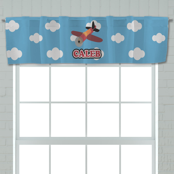 Airplane Valance - Closeup on window