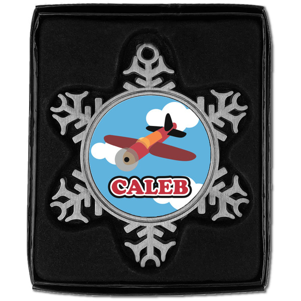 Airplane Vintage Snowflake - In box