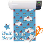 Airplane Vinyl Sheet (Re-position-able)