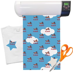 Airplane Heat Transfer Vinyl Sheet (12"x18")