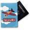 Airplane Vinyl Passport Holder - Front