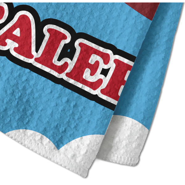 Airplane Waffle Weave Towel - Closeup of Material Image