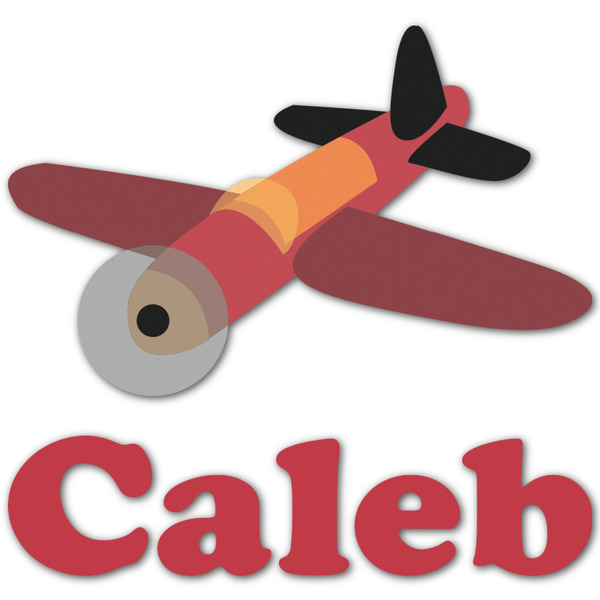 Custom Airplane Graphic Decal - Small (Personalized)