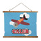 Airplane Wall Hanging Tapestry - Wide (Personalized)