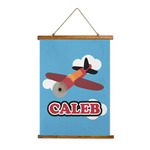 Airplane Wall Hanging Tapestry - Tall (Personalized)