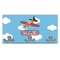 Airplane Wall Mounted Coat Rack (Personalized)