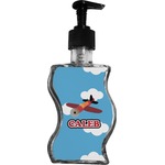Airplane Wave Bottle Soap / Lotion Dispenser (Personalized)