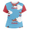 Airplane Women's Crew T-Shirt - Small (Personalized)