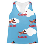 Airplane Womens Racerback Tank Top - Small (Personalized)