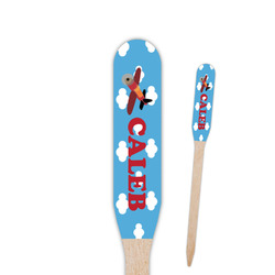 Airplane Paddle Wooden Food Picks (Personalized)