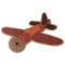 Airplane Wooden Sticker Medium Color - Main