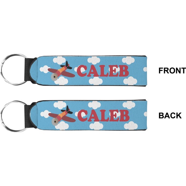 Airplane Wristlet (Front + Back)