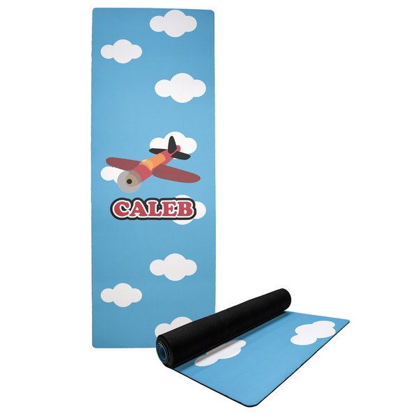 Custom Airplane Yoga Mat (Personalized)