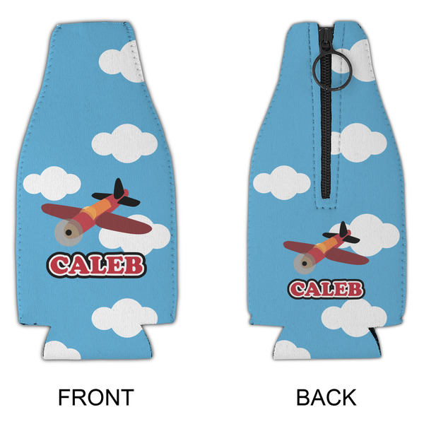 Airplane Zipper Bottle Cooler - APPROVAL