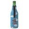 Airplane Zipper Bottle Cooler - BACK (bottle)