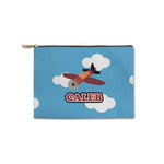 Airplane Zipper Pouch - Small - 8.5"x6" (Personalized)