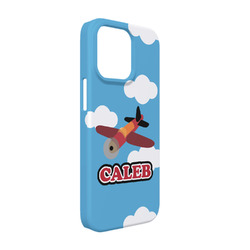 Airplane iPhone Case - Plastic - iPhone 13 (Personalized)