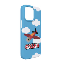 Airplane iPhone Case - Plastic - iPhone 13 Pro (Personalized)