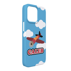 Airplane iPhone Case - Plastic - iPhone 13 Pro Max (Personalized)