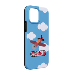 Airplane iPhone Case - Rubber Lined - iPhone 13 Pro (Personalized)
