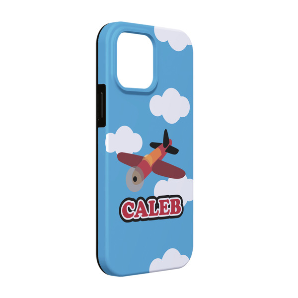 Custom Airplane iPhone Case - Rubber Lined - iPhone 13 (Personalized)