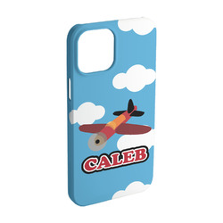 Airplane iPhone Case - Plastic - iPhone 15 (Personalized)