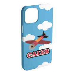 Airplane iPhone Case - Plastic - iPhone 15 Plus (Personalized)