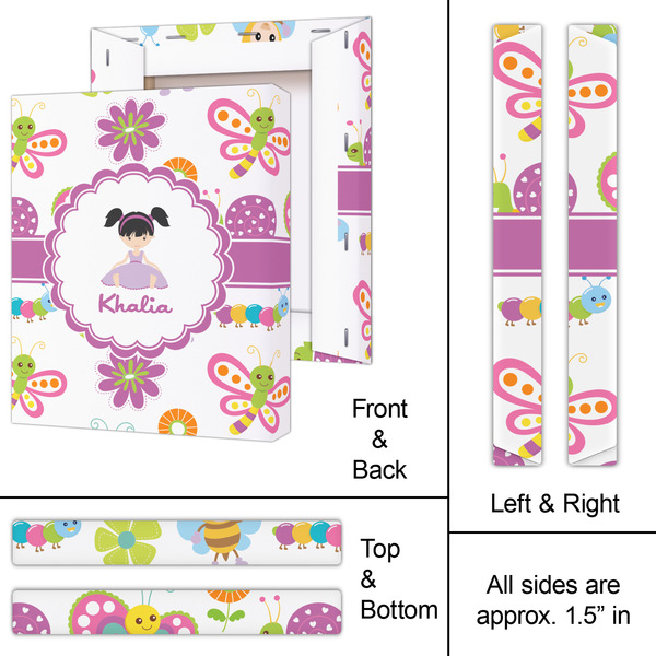 Butterflies 11x14 - Canvas Print - Approval