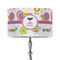 Butterflies 12" Drum Lampshade - ON STAND (Poly Film)