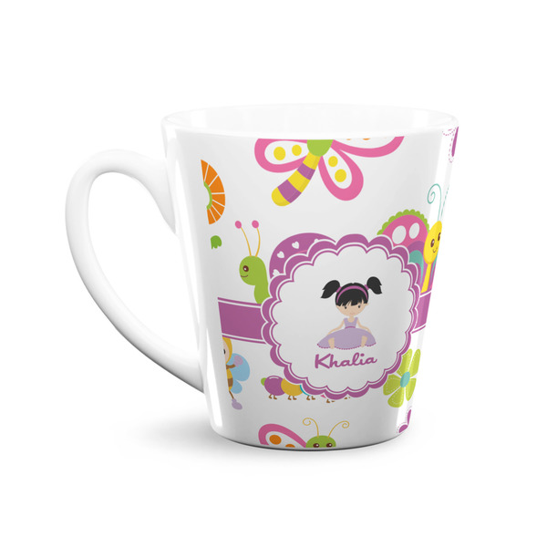 Butterflies 12 Oz Latte Mug - Front