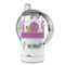 Butterflies 12 oz Stainless Steel Sippy Cups - FULL (back angle)