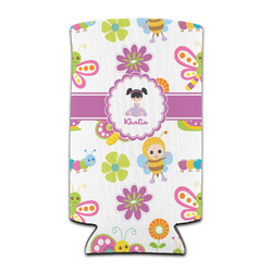 Butterflies Can Cooler (tall 12 oz) (Personalized)