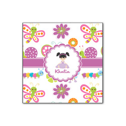 Butterflies Wood Print - 12x12 (Personalized)