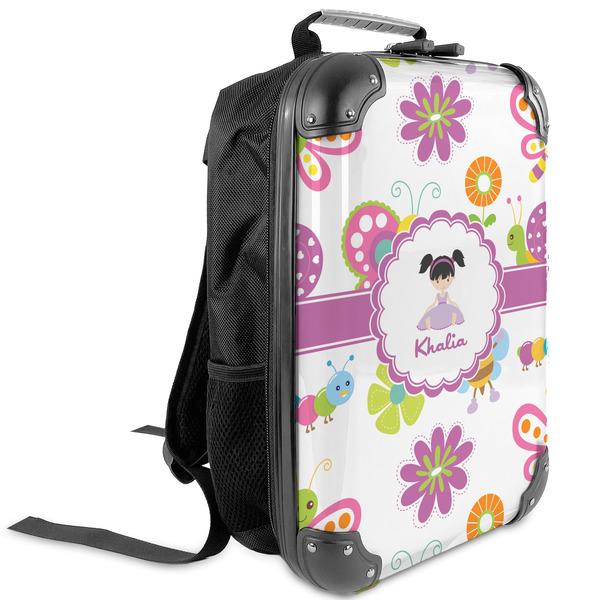Custom Butterflies Kids Hard Shell Backpack (Personalized)