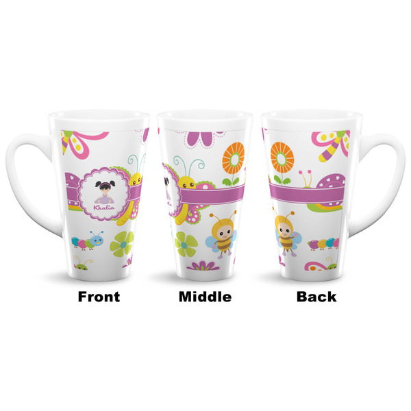Butterflies 16 Oz Latte Mug - Approval