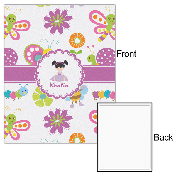 Butterflies 16x20 - Matte Poster - Front & Back