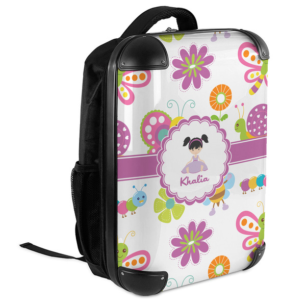 Butterflies 18" Hard Shell Backpacks - ANGLED VIEW