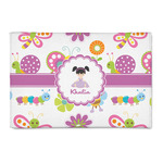 Butterflies 2' x 3' Indoor Area Rug (Personalized)