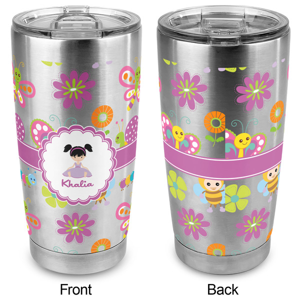 Butterflies 20oz SS Tumbler - Full Print - Approval