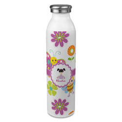 Butterflies 20oz Stainless Steel Water Bottle - Full Print (Personalized)